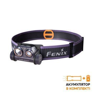 Фото Фонарь налобный для бега Fenix HM65R-DT, фиолетовый HM65RDTPUR,
