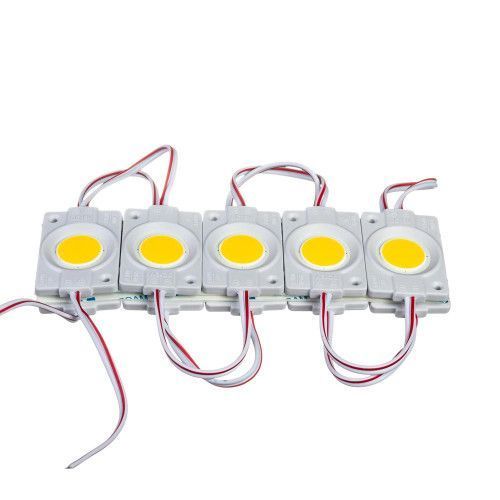 Фото Світлодіодний модуль COB 12 V білий 1led 2.4 W коло IP65 1009279,