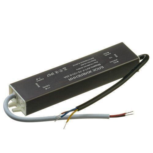 Фото Led блок питания 12V (герметичный) 6,25А 75Вт AVT 1019883,