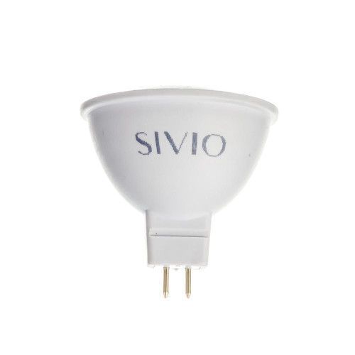 Фото LED лампа GU5.3 MR16 7W нейтральна біла 4100К SIVIO 1018555,