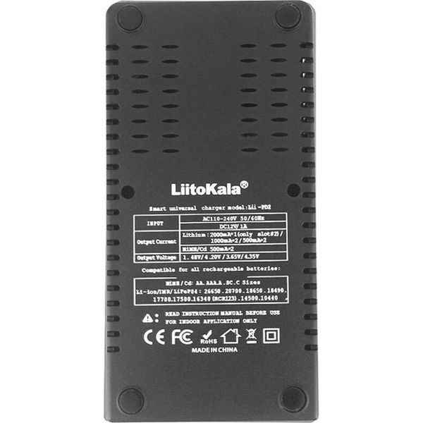 Фото Зарядное устройство для Liitokala Lii-PD2+car EU charger Lii-PD2+car,
