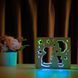 Фото Светильник ночник ArtEco Light из дерева LED "Мишки с сыром" с пультом и регулировкой цвета, двойной RGB 1020368, вид 4,