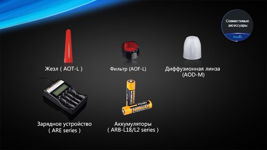 Фото Фонарь дайвинговый Fenix SD20 SD20,