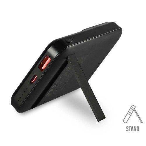Фото Повербанк з бездротовою зарядкою 10000mAh TITANUM MA02 22.5W Black 28286,