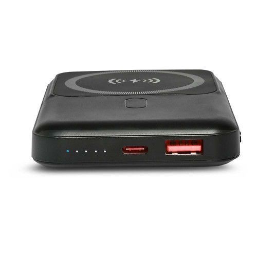 Фото Повербанк з бездротовою зарядкою 10000mAh TITANUM MA02 22.5W Black 28286,