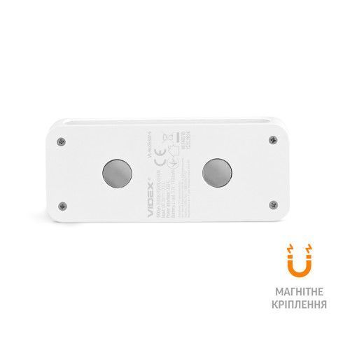 Фото LED Світильник акумуляторний з датчиком руху VIDEX VL-NL053W-S 28222,