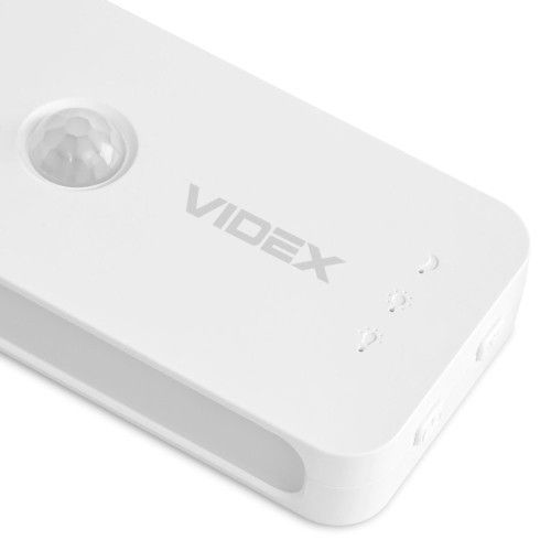Фото LED Світильник акумуляторний з датчиком руху VIDEX VL-NL053W-S 28222,