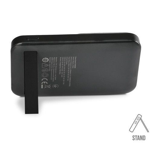 Фото Повербанк з бездротовою зарядкою 10000mAh TITANUM MA02 22.5W Black 28286,