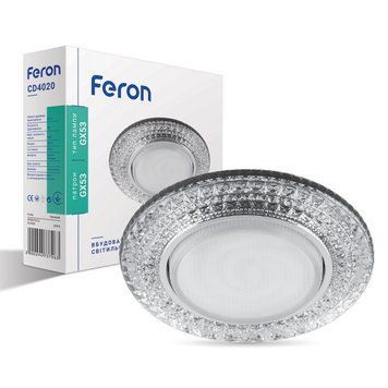 Фото Вбудований світильник Feron CD4020 з LED підсвічуванням 29473,
