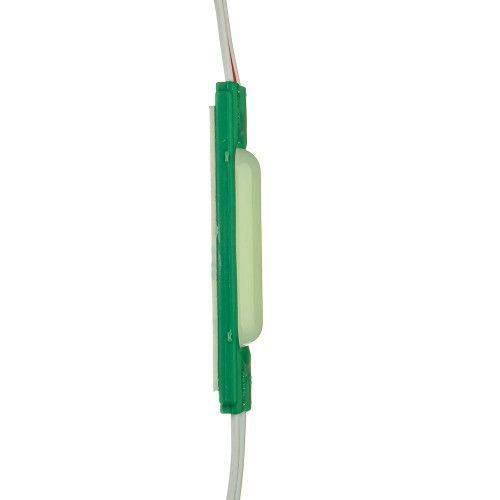 Фото Светодиодный модуль COB 12 V зеленый 1led 1,5W IP65 1019231,