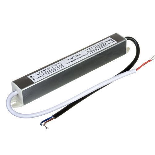 Фото Led блок питания 12V 1.5A 18Вт IP65 SLIM 1013363,
