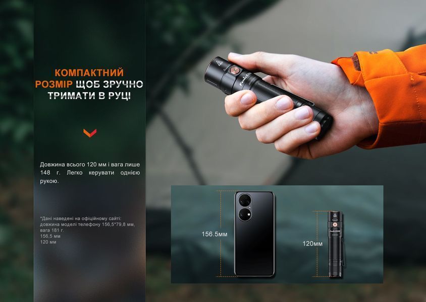 Фото Фонарь Fenix E35R + диффузор AOD-S V2.0 в подарок | Лимитированная серия E35RAODSV20,