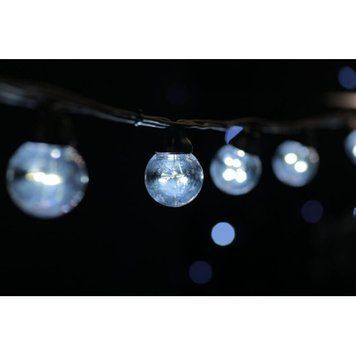 Фото Світлодіодна ретро-гірлянда лампочки Lumion Galaxy Bulb String 20 ламп чорний / білий холодний 10м 1002-NN1002(1)-NN,