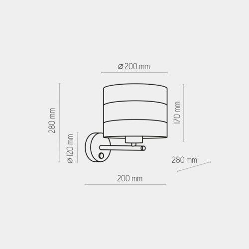 Фото Бра TK-Lighting tago white 3221 білий 3221,
