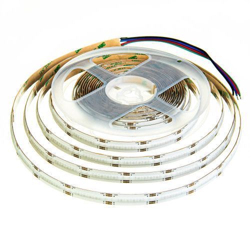 Фото Світлодіодна стрічка RGB 24V AVT COB 672LED/м IP20 Professional 1022568,