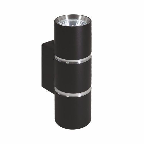 Фото Накладной настенный светильник Ardero ML389-2 BAMBOO GU10 черный+хром 80254,