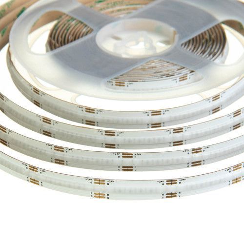 Фото Світлодіодна стрічка RGB 24V AVT COB 672LED/м IP20 Professional 1022568,