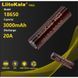 Фото Li-ion Акумулятор LiitoKala HG2 18650 на 3000 mAh для ліхтарів HG2, вид 5,