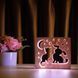 Фото Светильник ночник ArtEco Light с дерева LED "Кот и собачка" с пультом и регулировкой цвета, двойной RGB 1020356, вид 8,