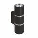 Фото Накладной настенный светильник Ardero ML389-2 BAMBOO GU10 черный+хром 80254, вид 2,