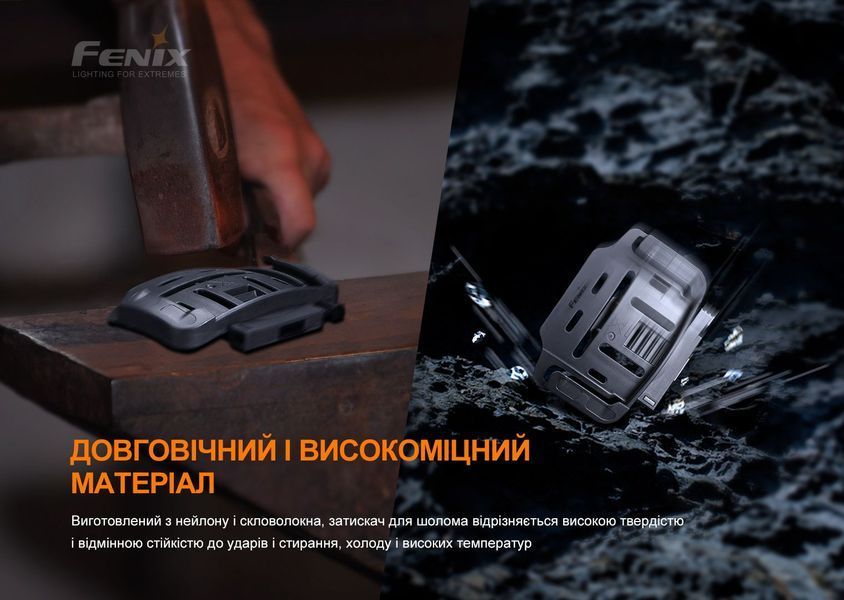 Фото Крепление на шлем для налобных фонарей Fenix ALG-04 ALG-04,