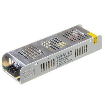 Фото Led блок питания 12V 16.7A 200Вт IP20 М 1018128,