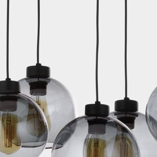 Фото Люстра подвесная TK-Lighting cubus graphite 4113 4113,