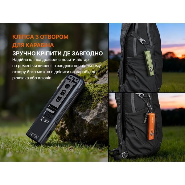 Фото Фонарь Fenix E06R PRO RG, черный E06RPRORGB,