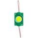 Фото Світлодіодний модуль COB 12 V зелений 1led 2.4 W коло IP65 1018224, вид 2,