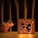 Фото Світильник нічник ArtEco Light з дерева LED "Поні та стрекоза" з пультом та регулюванням кольору, RGB 1020395, вид 5,