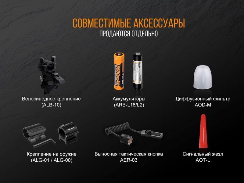 Фото Ліхтар ручний Fenix TK25 Red TK25Red,