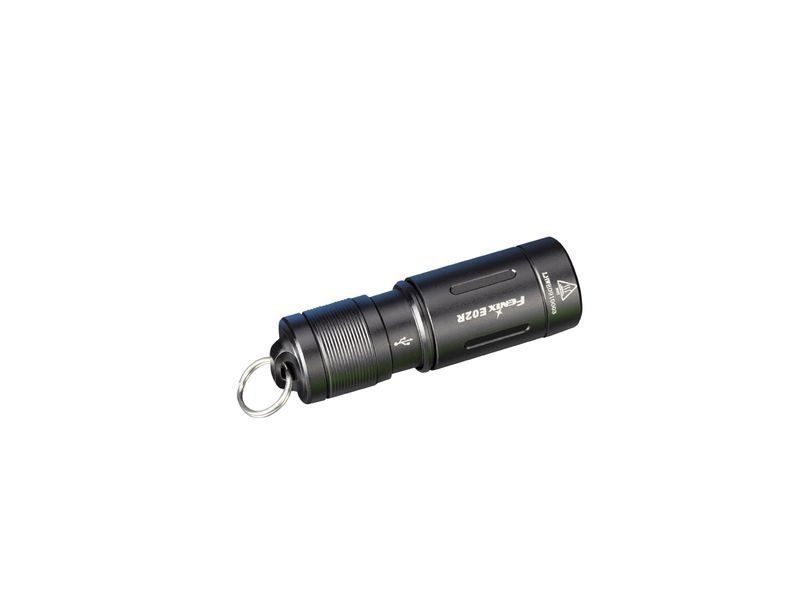 Фото Фонарь ручной Fenix E02R черный E02Rblk,