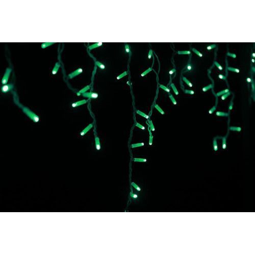 Фото Вулична гірлянда LUMION бахрома &laquo;Icicle light&raquo; Flicker 90LED 230V чорний / Multi Color (RGB) 2м 20447-DЕ,