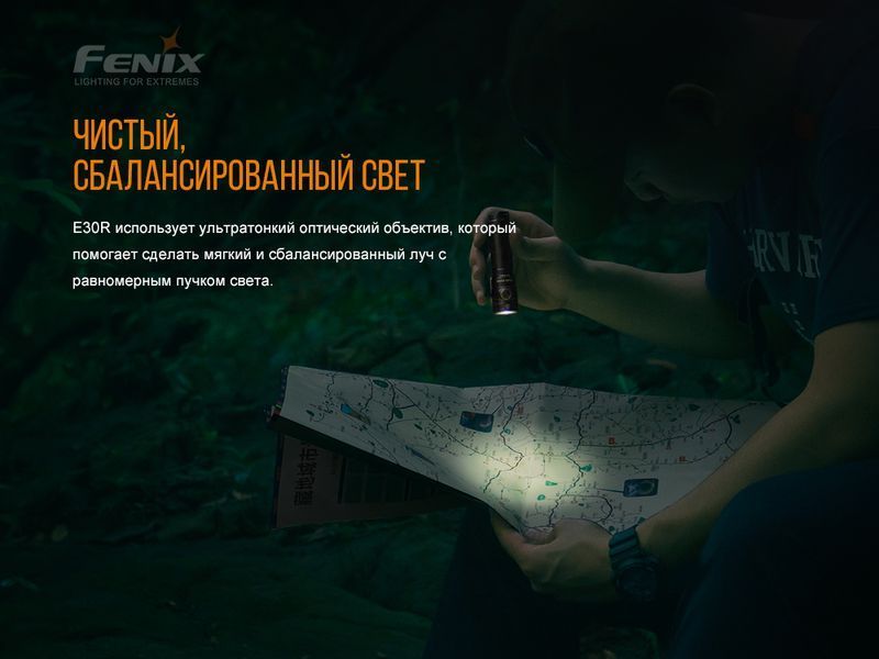 Фото Фонарь ручной Fenix E30R Cree XP-L HI LED E30R,