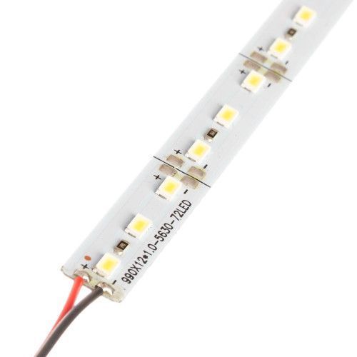 Фото Светодиодная линейка холодная белая 12V (скотч) smd5630 18Вт IP20 100см 1011928,
