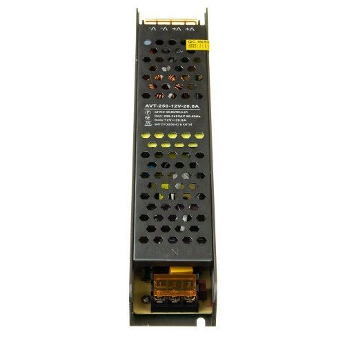 Фото Led блок питания 12V 20,8А 250Вт IP20 AVT 1019869,
