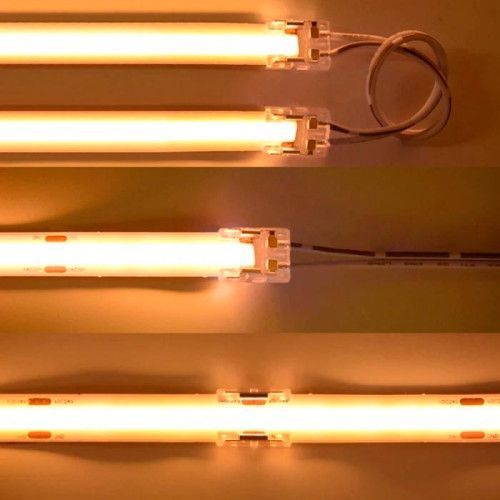 Фото Конектор-провід двосторонній для LED стрічки COB 8мм 1022644,