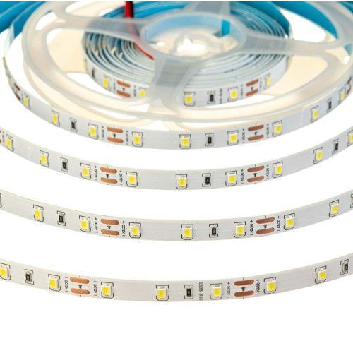 Фото Світлодіодна стрічка біла 12V AVT smd2835 60LED/м IP20 1010567,