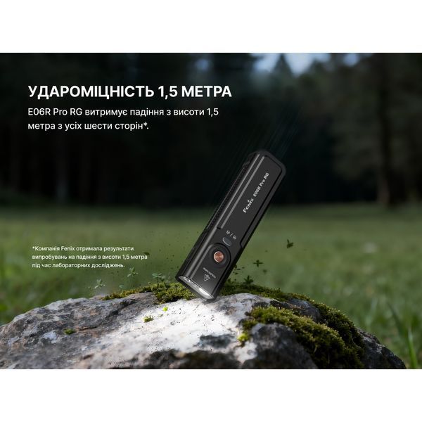 Фото Фонарь Fenix E06R PRO RG, оранжевый E06RPRORGO,