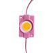 Фото Светодиодный модуль COB 12 V розовый 1led 2.4 W круг IP65 1018226, вид 2,