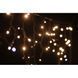 Фото Вулична гірлянда LUMION бахрома &laquo;Icicle light&raquo; Flicker 90LED 230V чорний / біле тепле 2м 20441-DЕ, вид 1,