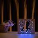 Фото Светильник ночник ArtEco Light с дерева LED "Пони-единорог" с пультом и регулировкой цвета, RGB 1020391, вид 4,