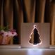 Фото Світильник нічник ArtEco Light з дерева LED "Ялинка засніжена" з пультом та регулюванням кольору, подвійний RGB 1021470, вид 7,