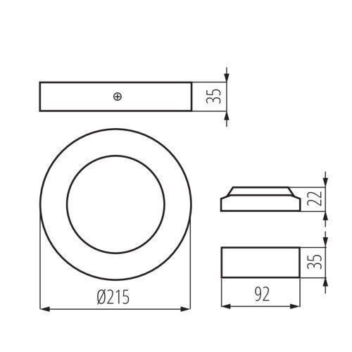 Фото Светильник типа downlight (направленного света) CARSA V2LED 28949,