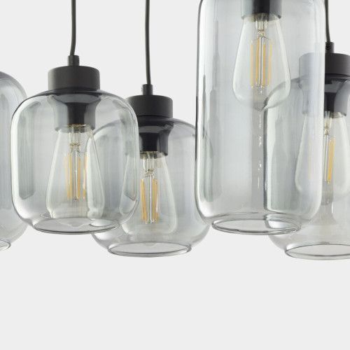 Фото Люстра підвісна TK-Lighting marco 6 Графіт 1027 1027,