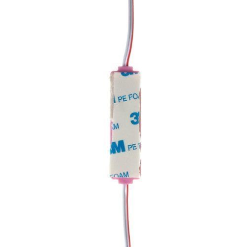 Фото Светодиодный модуль COB 12 V розовый 1led 2W овальный IP65 1018220,