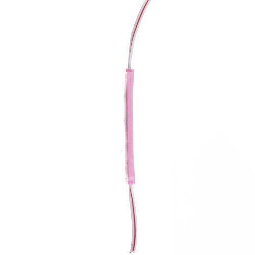 Фото Светодиодный модуль COB 12 V розовый 1led 2W овальный IP65 1018220,