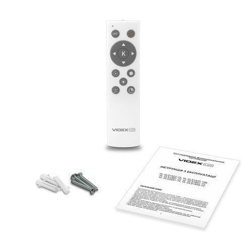 Фото LED світильник функціональний круглий VIDEX RING 72W 2800-6200K 25544,