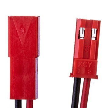 Фото Комплект коннекторов для светодиодной ленты папа + мама 12V 2pin красный 1016319,