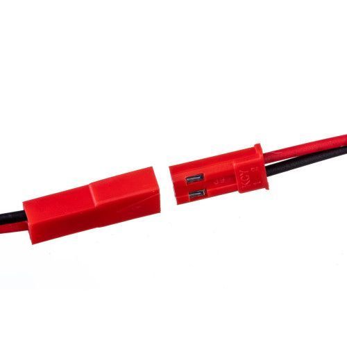 Фото Комплект коннекторов для светодиодной ленты папа + мама 12V 2pin красный 1016319,